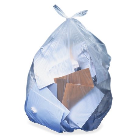 Heritage 23 gal Trash Bags, 0.90 mil (23 Micron), Clear, 10 PK HERH6045TCR01